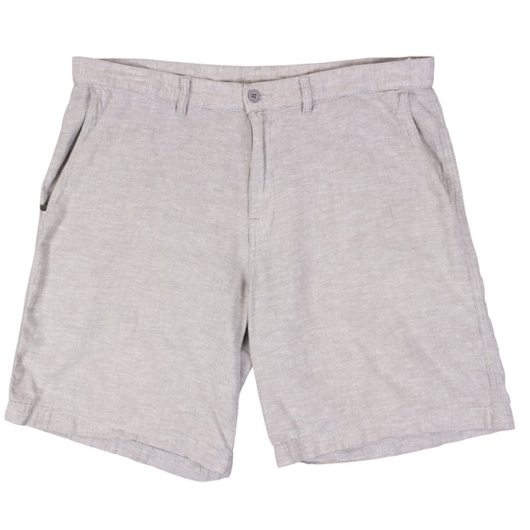 Patagonia Other - Patagonia Back Step Shorts Mens 38 Grey Hemp Cotton‎ Breathable Flat Front 10"